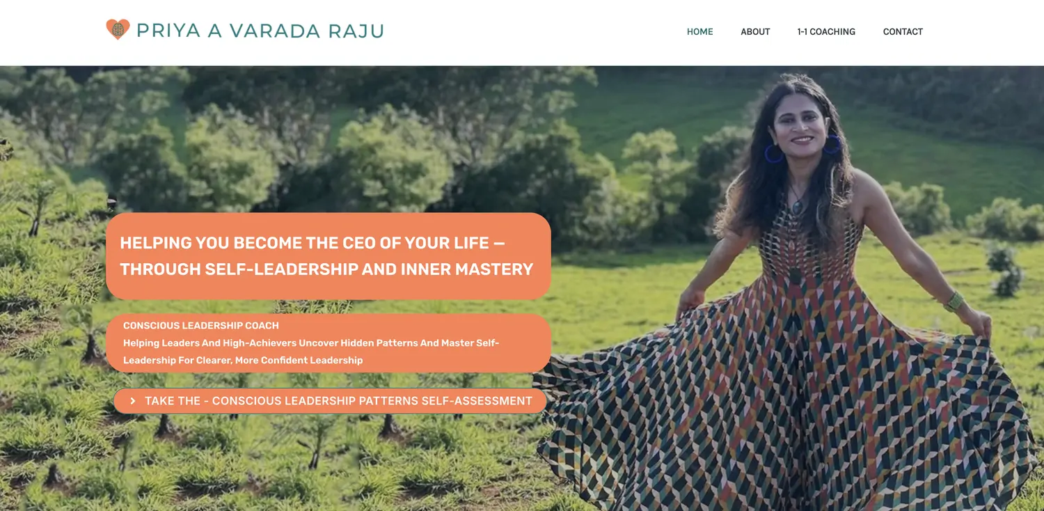 The Priya AV website